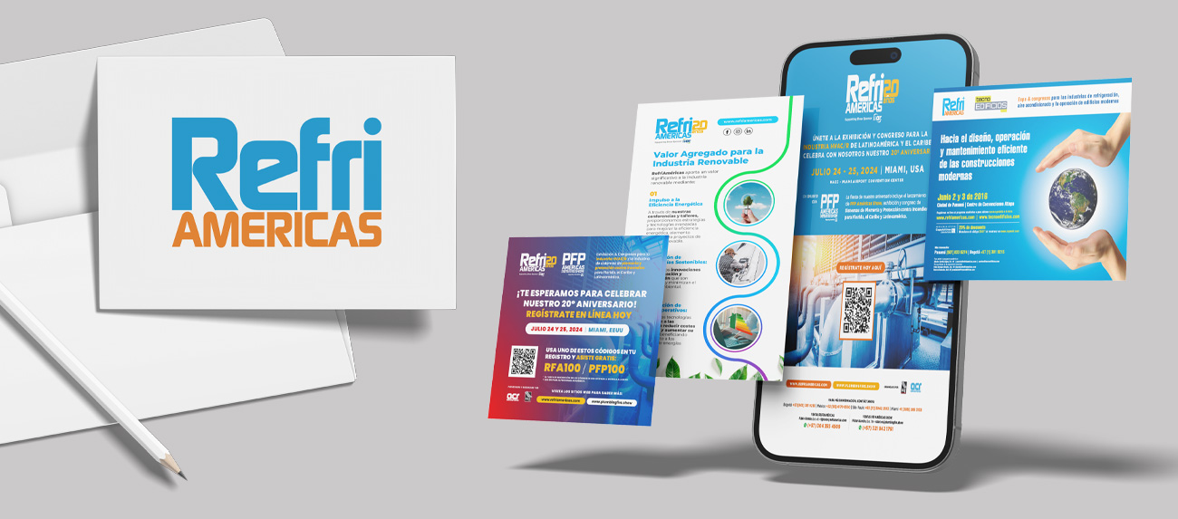 Daniel Rios Oquendo - Portafolio - Refriaméricas - Logo y disenos